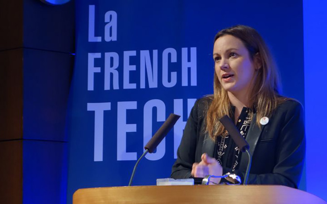 Axelle Lemaire, la Secrétaire d'État au Numérique, lors du dernier CES de Las Vegas (photo ZNet)