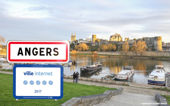 Un cadre agréable et historique, mais de plus en plus d'usages numériques pour Angers Un cadre agréable et historique, mais de plus en plus d'usages numériques pour Angers