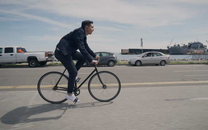 Une technologie qui pourrait rendre service aux cyclistes voir assurer leur sécurité (photo extraite de la vidéo de démonstration)