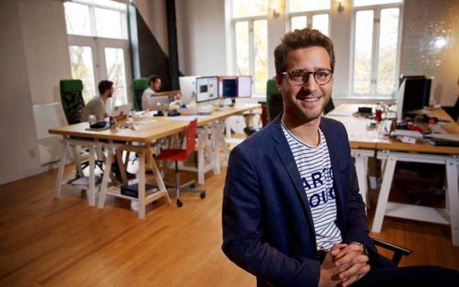 Rodolphe Barrère, CEO de Potloc (Photo La Presse CA) Rodolphe Barrère, CEO de Potloc (Photo La Presse CA)
