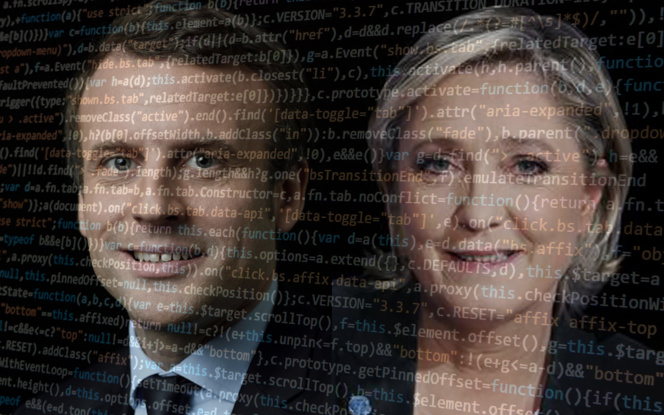 Présidentielle : la part du numérique chez les deux candidats en lice Présidentielle : la part du numérique chez les deux candidats en lice