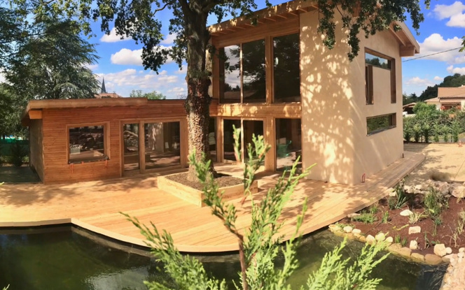 L'une des maisons Nouvel R, construite dans l'Ain (Photo Nouvel R) L'une des maisons Nouvel R, construite dans l'Ain (Photo Nouvel R)