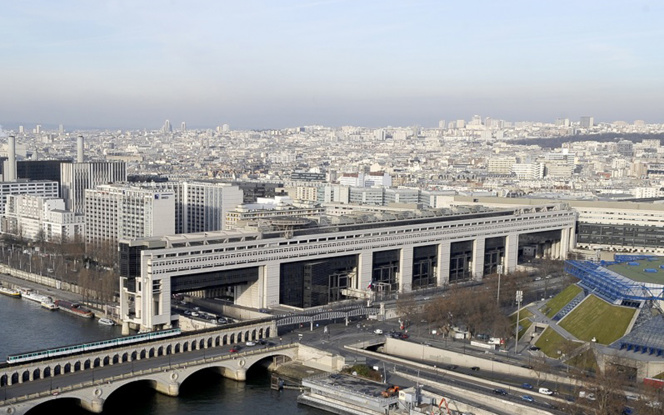 le site de Bercy, site principal du Ministère de l'Economie et des Finances (Photo DR : MEFBercy)