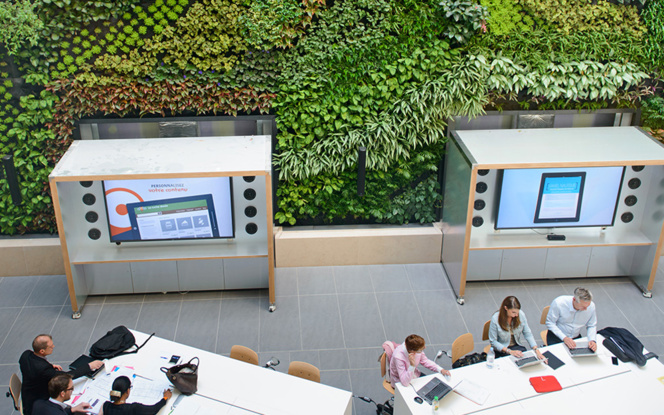 Le premier Village by CA, rue de la Boétie à Paris (photo CA) Le premier Village by CA, rue de la Boétie à Paris (photo CA)