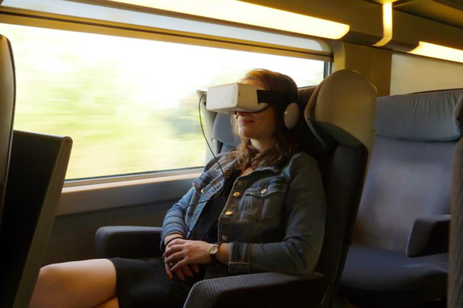 Un service innovant pour les voyageurs transalpins, en première classe (Photo SNCF)