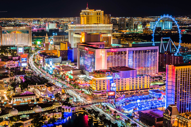 Las Vegas (Nevada), une ville qui optimise désormais la gestion de son électricité (Photo HolidayGuru.fr)