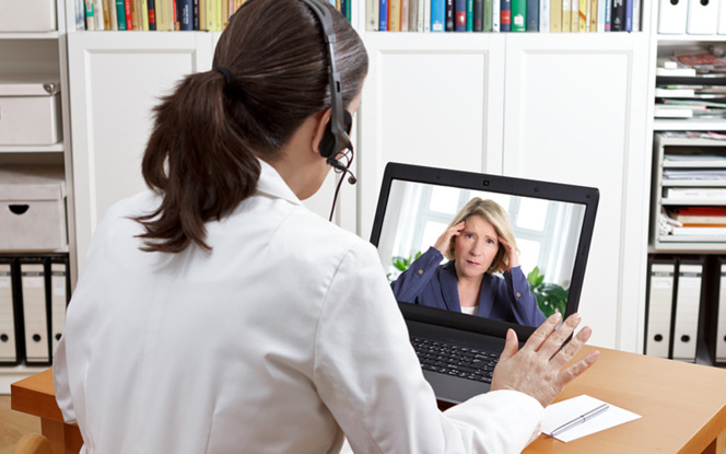 Les français s'intéressent à la télémédecine, mais dans certaines conditions (photo Agenturfotografin)