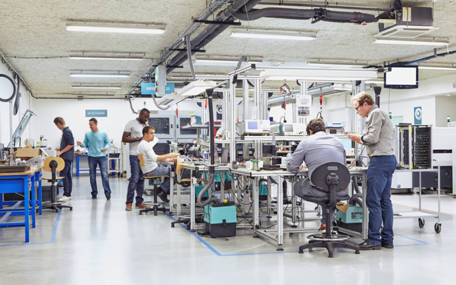 La Cité de l’Objet Connecté, l’un des occupants de la Wise’Factory dans laquelle va s’implanter le programme européen Numa Angers IoT (Photo Ville d’Angers. © L. de Serres) La Cité de l’Objet Connecté, l’un des occupants de la Wise’Factory dans laquelle va s’implanter le programme européen Numa Angers IoT (Photo Ville d’Angers. © L. de Serres)