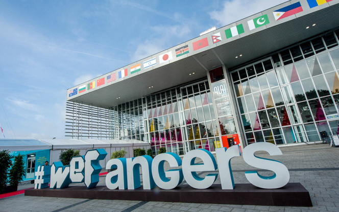 Si de nombreux événements se sont déroulés dans différents points de la ville et en dehors, l'essentiel se déroulait au Quai, face au château d'Angers Si de nombreux événements se sont déroulés dans différents points de la ville et en dehors, l'essentiel se déroulait au Quai, face au château d'Angers