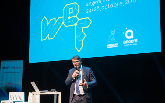 Reynald Werquin le directeur opérationnel  de PAVIC, lors de la clôture du Forum Smart City Reynald Werquin le directeur opérationnel  de PAVIC, lors de la clôture du Forum Smart City