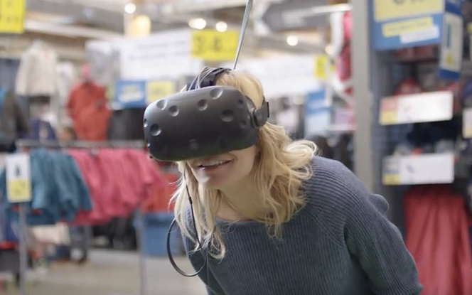 La réalité virtuelle un moyen de choisir son matériel sans le déplier dans le magasin.
