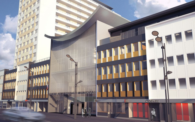 Un centre administratif municipal à Issy-les-Moulineaux (Photo Ville d'Issy-les-Moulineaux) Un centre administratif municipal à Issy-les-Moulineaux (Photo Ville d'Issy-les-Moulineaux)