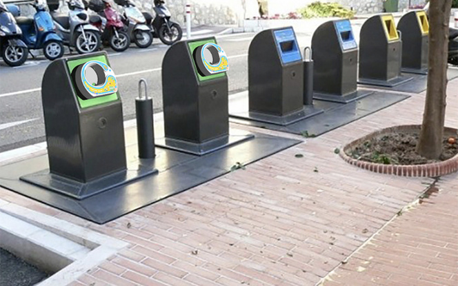 Des conteneurs équipés de la box connectée de Terradona (Photo Terradona) Des conteneurs équipés de la box connectée de Terradona (Photo Terradona)