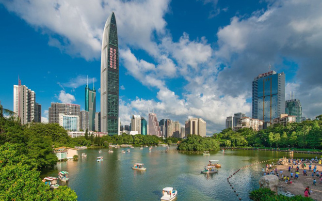 Entre végétalisation et béton, Shenzhen anticipe sa croissance (photo City Weekend)