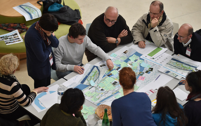 Photo d'illustration - Atelier citoyen sur l'île de Nantes (44) (Photo Jean-Dominique Billaud/Samoa)