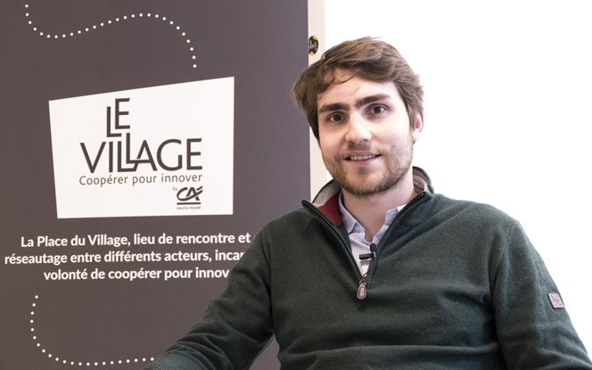 Maxime Leray, le maire du Village by CA d'Angers