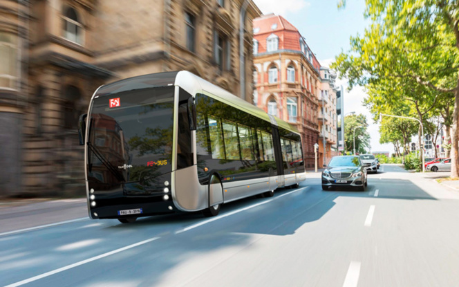 Le Fébus sera déployé sur une ligne à haut niveau de service, au cours du second semestre 2019. (photo Ville de Pau) Le Fébus sera déployé sur une ligne à haut niveau de service, au cours du second semestre 2019. (photo Ville de Pau)