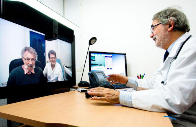 La médecine à distance, un moyen de résoudre le problème des déserts médicaux (Photo Sciences et Avenir)