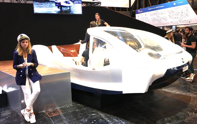 Le bateau taxi Sea Bubbles Le bateau taxi Sea Bubbles