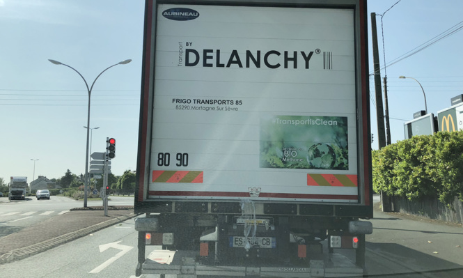Delanchy, un transporteur français qui a pris le virage écologique en utilisant des camions qui roulent au bio GNV