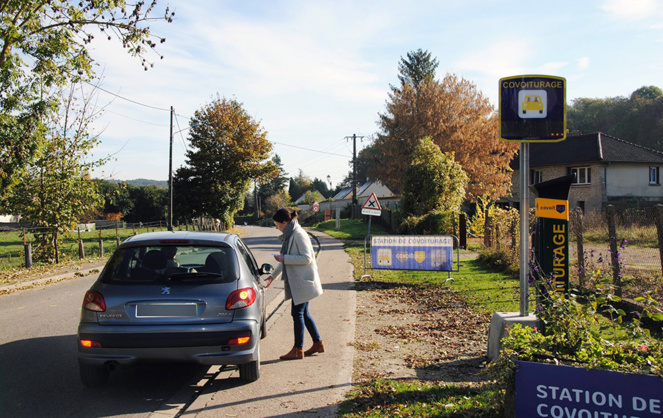 Le covoiturage en territoire rural, aussi simple que le bus, selon Ecov (photo Ecov)