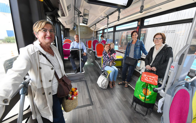 Après une première expérience de gratuité le week-end, lancée en 2015, à Dunkerque, les bus sont désormais gratuits tous les jours (Photo Communauté urbaine de Dunkerque)