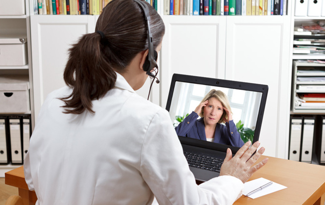 La consultation médicale à distance, ça commence le 15 septembre (Photo Adobe Stock) La consultation médicale à distance, ça commence le 15 septembre (Photo Adobe Stock)