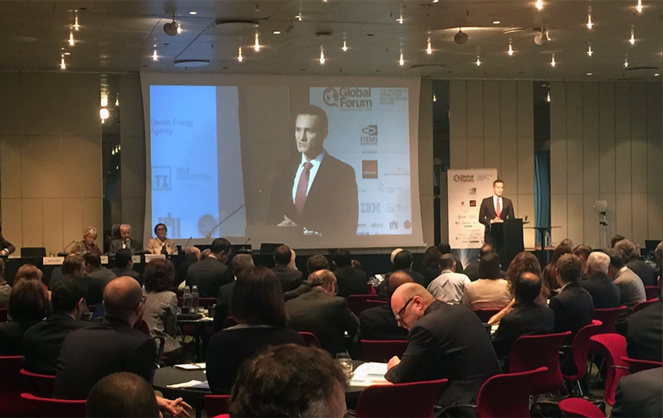 Une conférence du Global Forum de Copenhague (Photo Benoit Pilet - Twitter) Une conférence du Global Forum de Copenhague (Photo Benoit Pilet - Twitter)