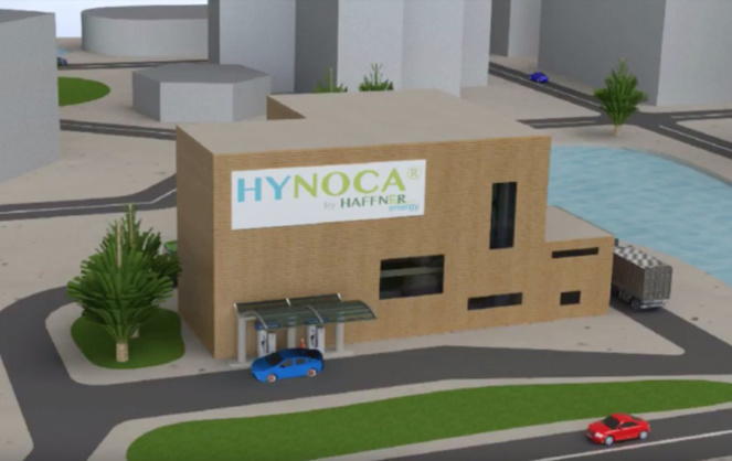 Le projet d'unité de production et station service Hynoca (extrait vidéo Haffner Energy) Le projet d'unité de production et station service Hynoca (extrait vidéo Haffner Energy)