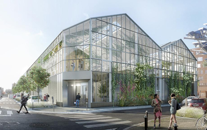 Le futur Food Hall de Nantes (photo Groupe Chessé) Le futur Food Hall de Nantes (photo Groupe Chessé)