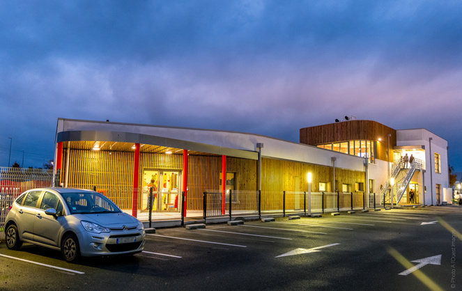 Le nouveau bâtiment est situé à deux pas du site de production d'Angers-Beaucouzé