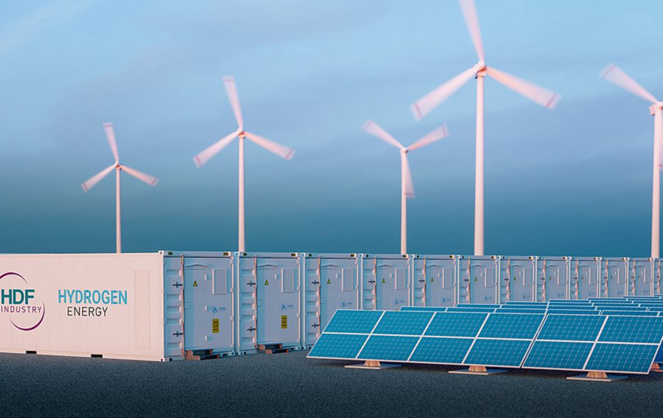 Les piles HDF peuvent stocker l'énergie produite par toutes les sources fournissant de l'énergie électrique (Photo HDF) Les piles HDF peuvent stocker l'énergie produite par toutes les sources fournissant de l'énergie électrique (Photo HDF)