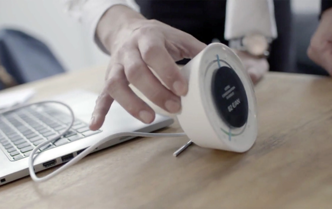 L'assistant Ecojoko qui permet de visualiser en temps réel sa consommation (Photo vidéo Ecojoko) L'assistant Ecojoko qui permet de visualiser en temps réel sa consommation (Photo vidéo Ecojoko)