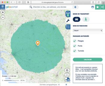 Déconfinement : des cartes interactives pour calculer votre périmètre légal de déplacement