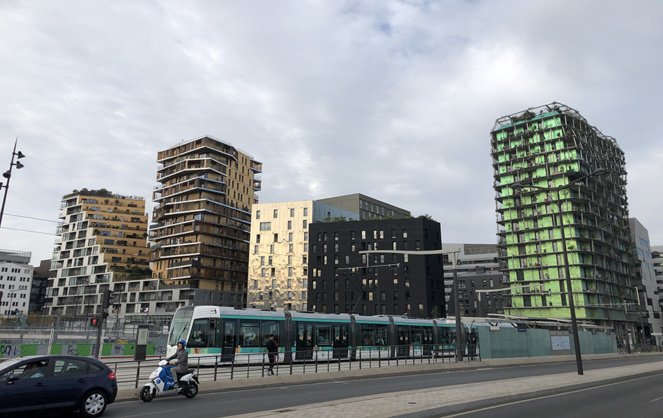 Quartier rénové au sud-ouest de Paris (photo A l'Ouest Images) Quartier rénové au sud-ouest de Paris (photo A l'Ouest Images)