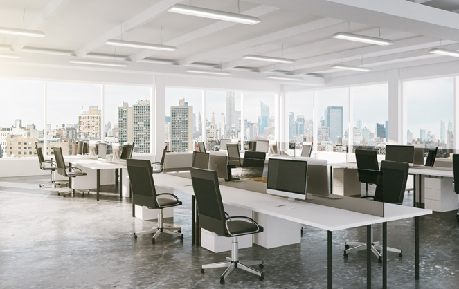 Des bureaux pendant la période de confinement (Photo Adobe Stock) Des bureaux pendant la période de confinement (Photo Adobe Stock)