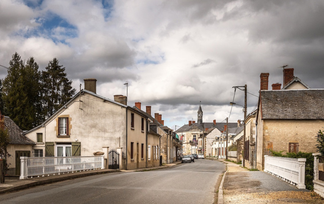 Le village de Baugy dans le Cher (photo commune de Baugy)