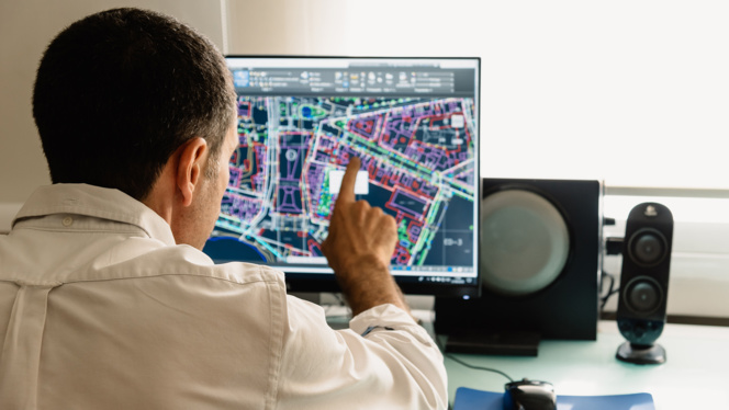 Le BIM permet de s'immerger dans un bâtiment ou groupe de bâtiments bien avant qu'ils ne soient construits (Photo Adobe Stock) Le BIM permet de s'immerger dans un bâtiment ou groupe de bâtiments bien avant qu'ils ne soient construits (Photo Adobe Stock)