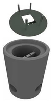 Le système d'ancrage universel proposé par Stradal & Unimi Solutions (photo stradal) Le système d'ancrage universel proposé par Stradal & Unimi Solutions (photo stradal)