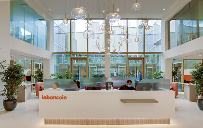 C'est depuis le siège parisien de la plateforme de vente en ligne Leboncoin que sera organisé lbc² (photo publication Leboncoin)