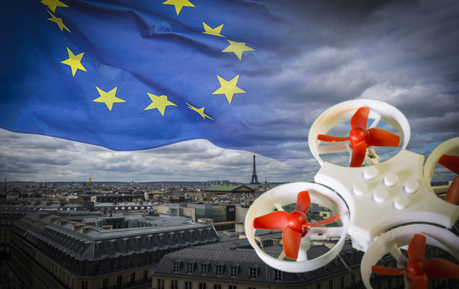 La règlementation européenne introduit de nouvelles règles pour les télépilotes de drone.  (photo Adobe Stock)