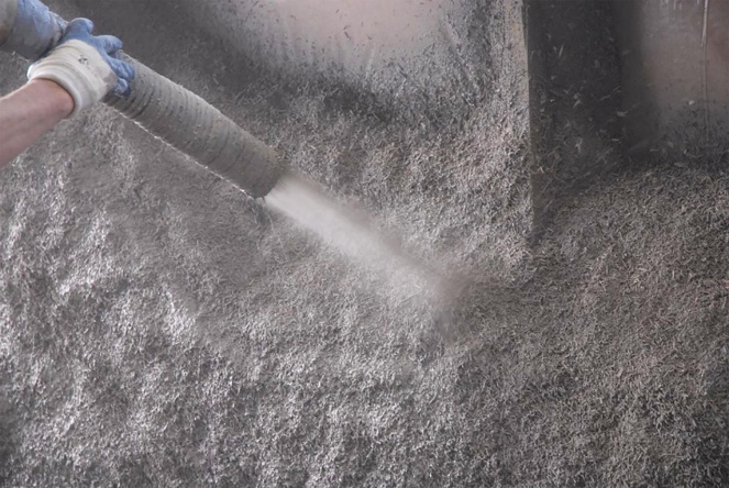 Le béton de chanvre, une alternative prometteuse pour réduire les besoins de chauffage dans les bâtiments (source : Cerema) Le béton de chanvre, une alternative prometteuse pour réduire les besoins de chauffage dans les bâtiments (source : Cerema)