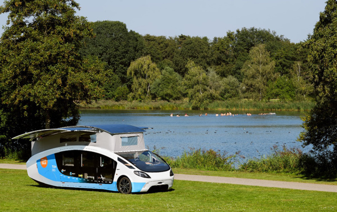 Le camping-car solaire de la Solar Team Eindhoven (Photo Facebook)