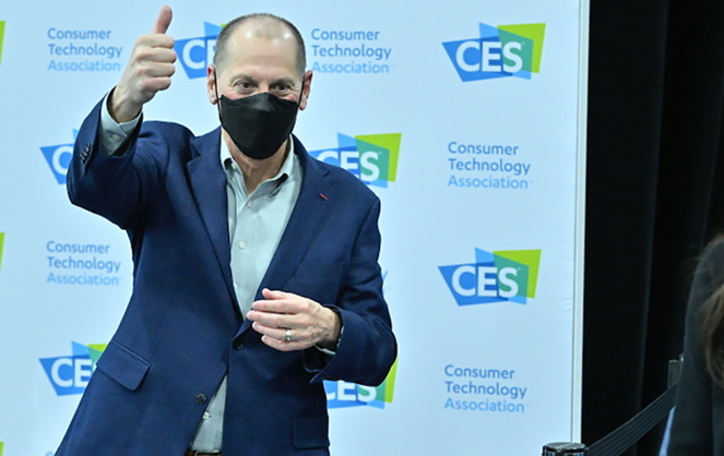 Gary Shapiro, président et CEO du CTA, lors de la présentation du CES 2022 (photo CES) Gary Shapiro, président et CEO du CTA, lors de la présentation du CES 2022 (photo CES)
