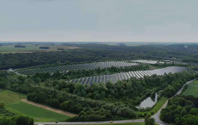 La ferme solaire de Marcoussis (photo ENGIE)
