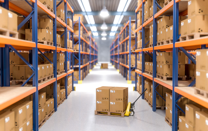 Dans les entrepôts logistique éclairés en permanence, le poste éclairage est important (Photo archive Adobe Stock) Dans les entrepôts logistique éclairés en permanence, le poste éclairage est important (Photo archive Adobe Stock)