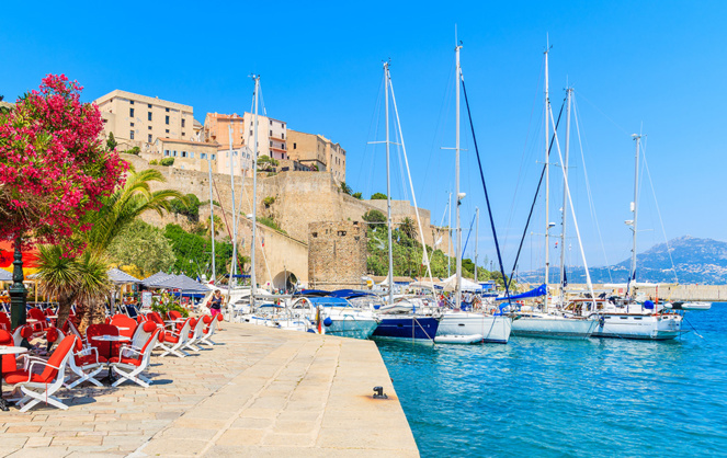 Le port de Calvi en Corse (photo illustration Adobe Stock)
