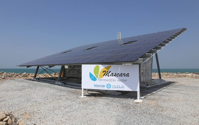 Une station solaire Mascara, installées sur l'ile de la Réunion (photo Mascara)
