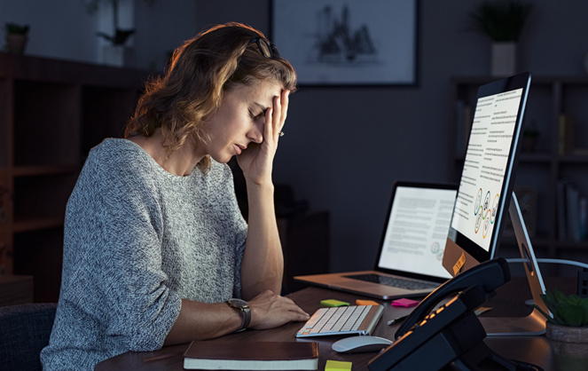 Le télétravail à du bon, mais il convient de préserver sa santé mentale pour éviter la dépression nerveuse (photo illustration Adobe Stock)