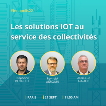 Les villes et les territoires de demain se créent au salon Innopolis Expo Les villes et les territoires de demain se créent au salon Innopolis Expo